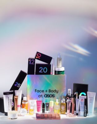 ASOS - Face + Body - Adventskalender für 25 Tage für 2024, 76% Ersparnis-Keine Farbe