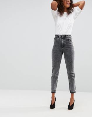 asos farleigh jeans black