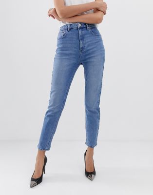 asos black high waisted jeans