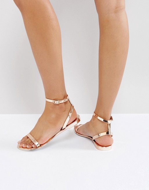 ASOS | ASOS FELINE Jelly Flat Sandals