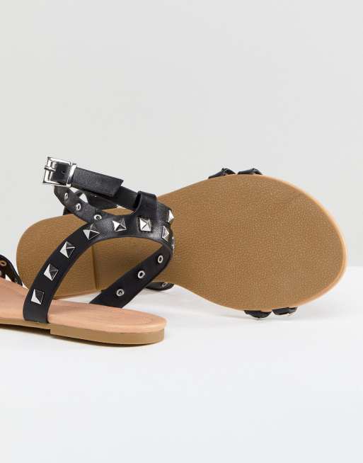 ASOS - FIBBING - Platte sandalen met studs, 4 van 4
