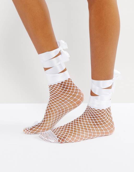 Asos fishnet cheap socks