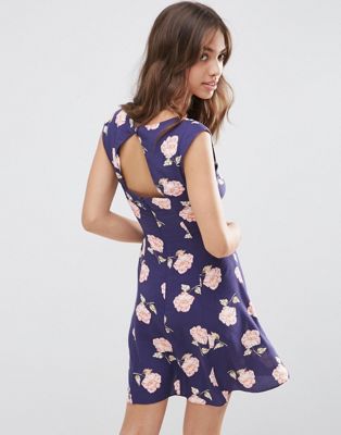 fit and flare tea dress