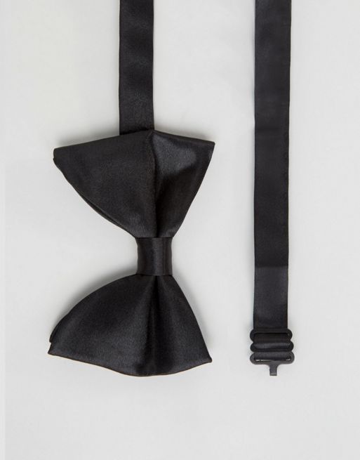ASOS Floppy Bow Tie In Black | ASOS