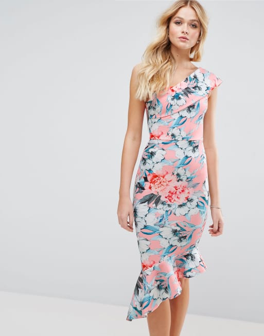 Asos floral store scuba dress