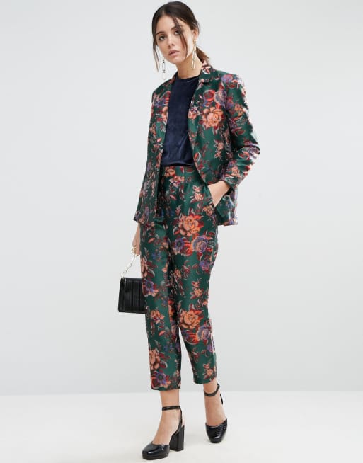 Floral cigarette deals pants