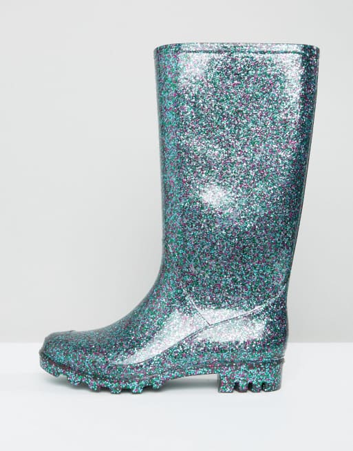 Glitter gumboots on sale