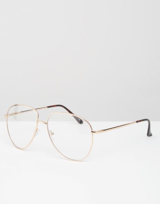 Geeky metal store frame glasses