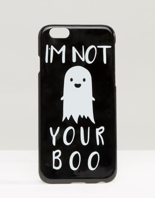 ASOS - Halloween I'm Not Your Boo - Custodia per iPhone 6 e 6s