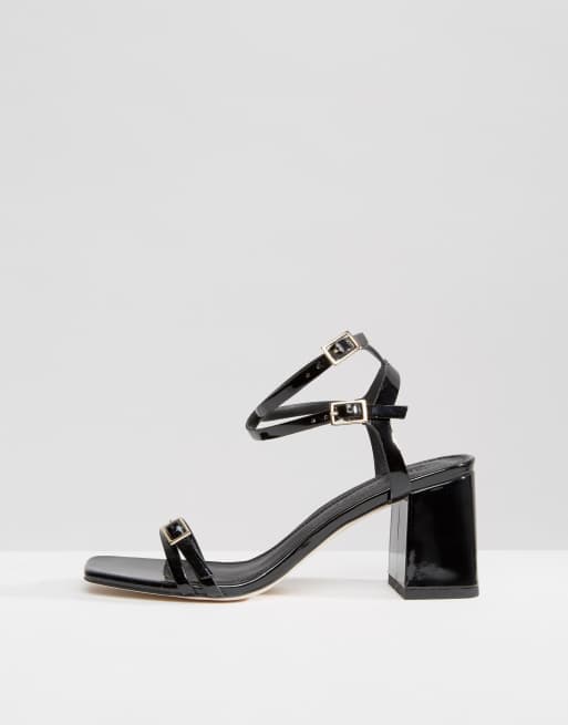 Asos hammer mid store block heels