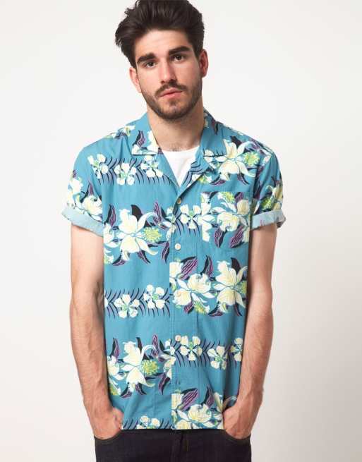 asos mens hawaiian shirt