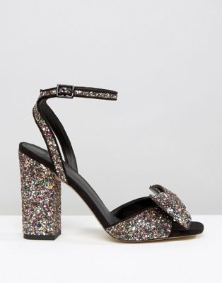 asos glitter heels