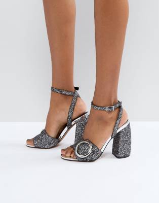 asos glitter sandals