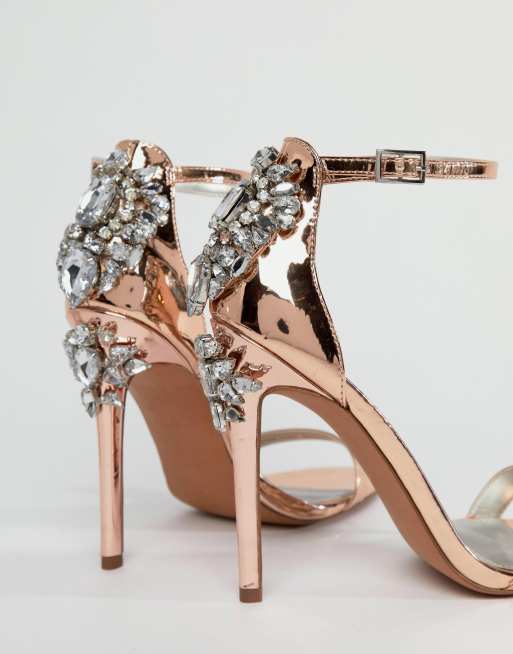 Asos embellished heels best sale