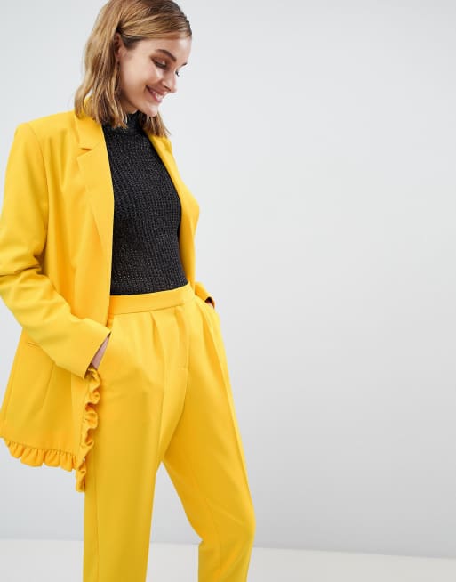 Asos 2025 yellow trousers