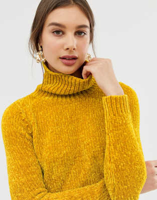 Dirndl Damen Midi Gelb - Samt Dirndl Mit Schürze Für Oktoberfest