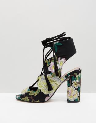 ghillie heeled sandals