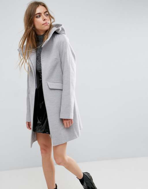 Asos deals hooded coat