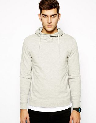 ASOS | ASOS Hoodie With Crossover Neck