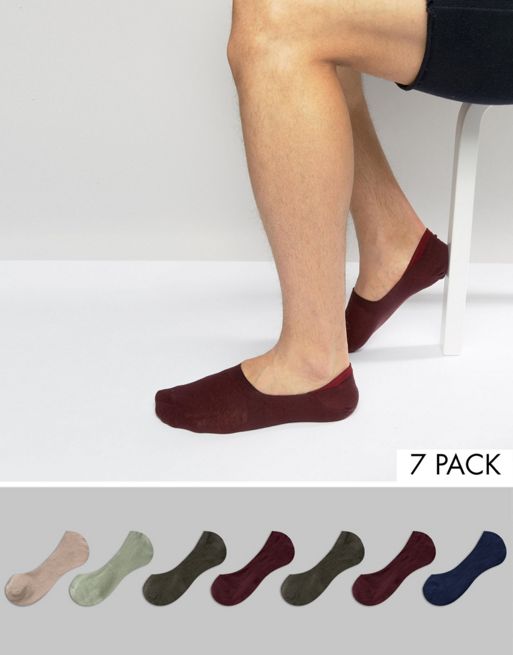 THIN INVISIBLE SOCKS 7PACK