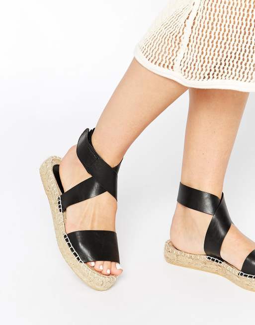 ASOS JAMESTOWN Flatform Two Part Espadrilles | ASOS