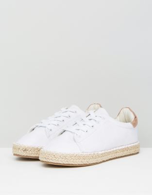 white sneaker espadrilles