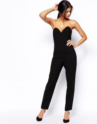 asos plunge jumpsuit