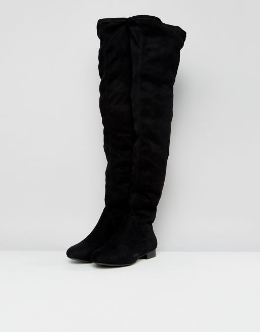 Asos kasba flat over the sale knee boots