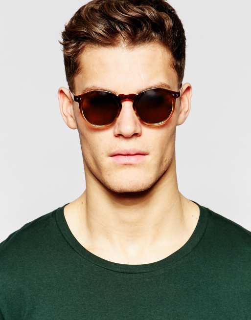 Keyhole round best sale frame sunglasses