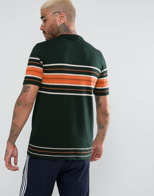 Asos knitted cheap polo