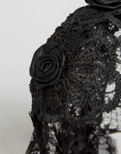 ASOS Lace Crown and Veil Headband, 3 of 4