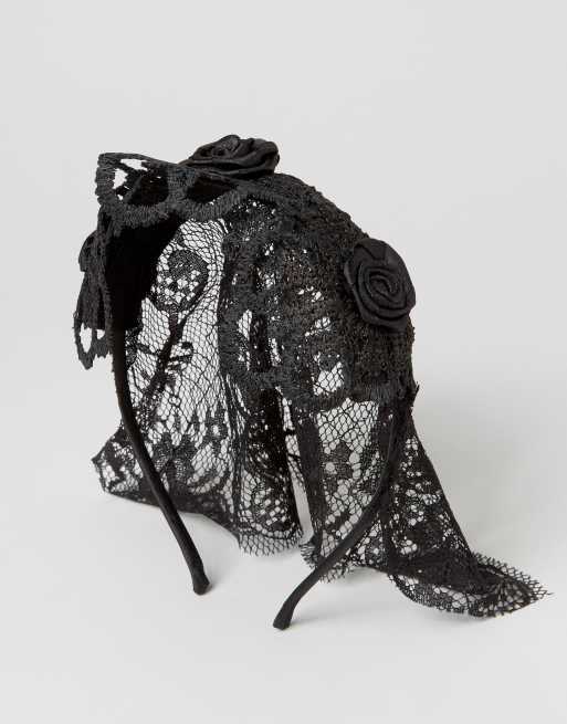 ASOS Lace Crown and Veil Headband, 4 of 4