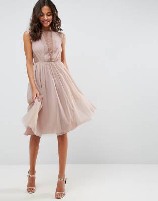 tulle dress midi