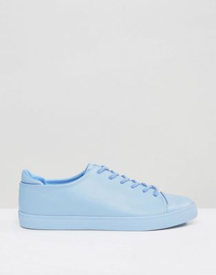 pastel blue trainers