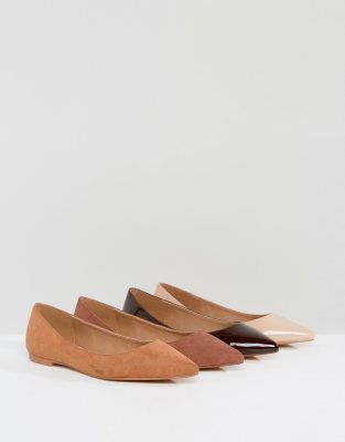 asos pointed flats