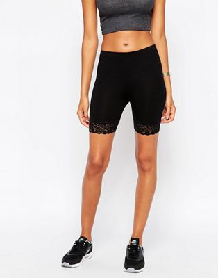 lace cycling shorts asos