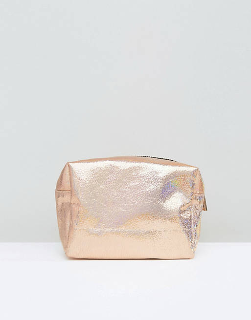 ASOS LIFESTYLE Soft Hologram Makeup Bag
