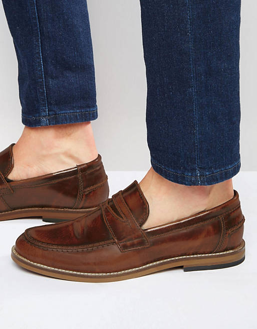ASOS Loafers in Leather | ASOS