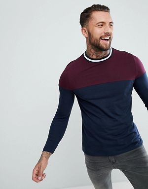 Men's Long Sleeve T-Shirts | Men's Polo Shirts | ASOS