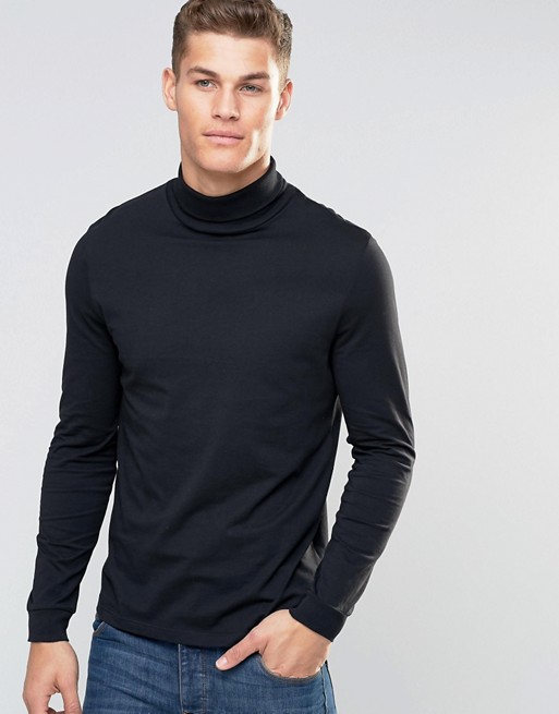 ASOS | ASOS Long Sleeve T-Shirt With Roll Neck