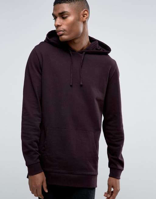 Asos longline sales hoodie