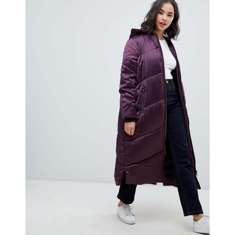 ASOS Longline Puffer Coat