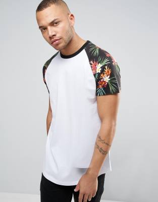 floral raglan shirt