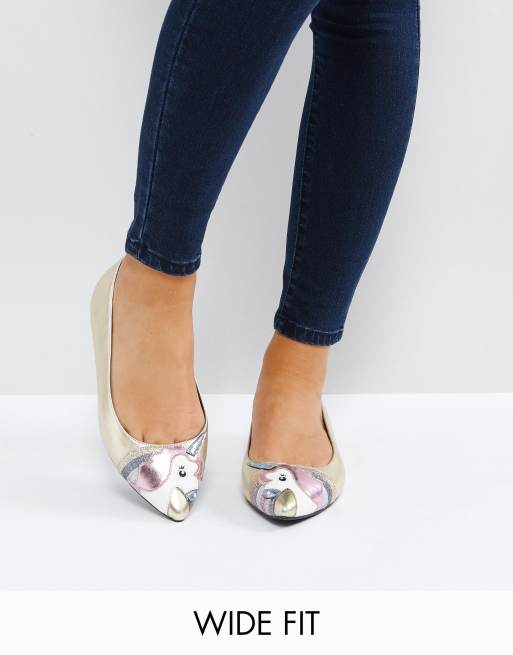 Unicorn ballet hot sale flats