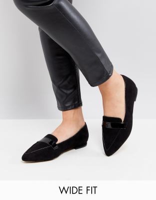 asos wide fit flats