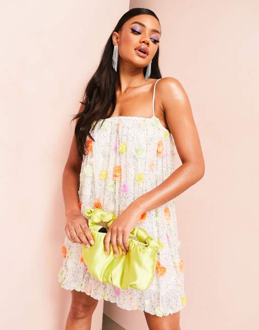 Asos 3d outlet dress