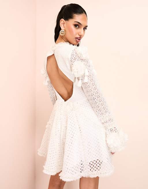 Asos white dress online