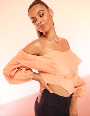 asos bustier top