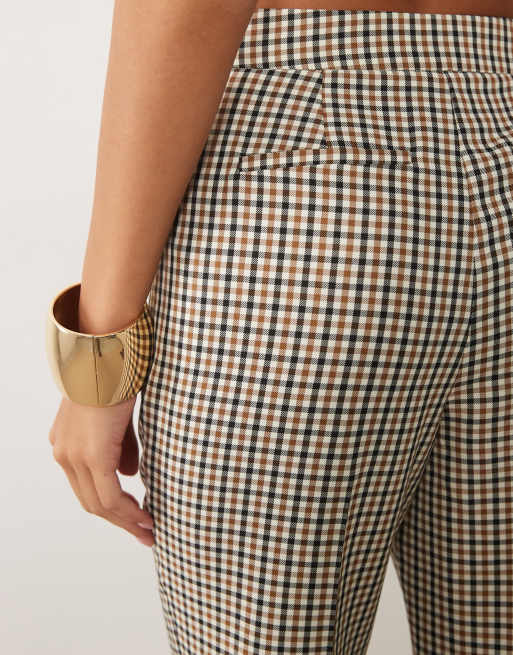 ASOS LUXE check tailored pants (part of a set), 5 of 5