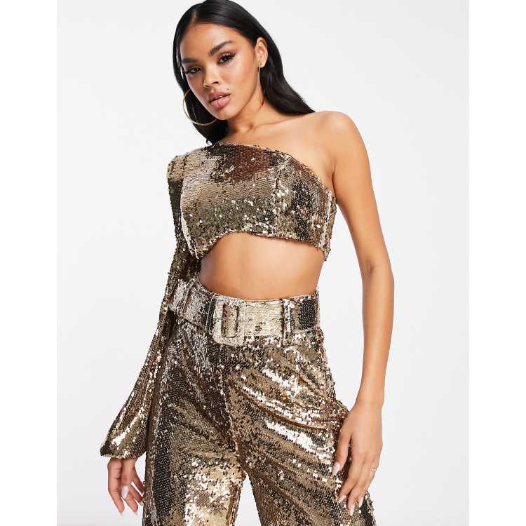 Asos store gold top